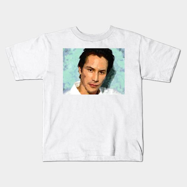 Keanu Kids T-Shirt by bogfl